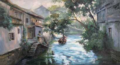 楚峰 水乡人家